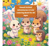 Kawaii Animal Adventures: A Cute Coloring Book for All Ages