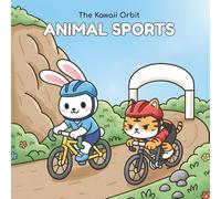 KAWAII ANIMAL SPORTS: A Cute & Interactive Coloring Book for Kids and Adults with 40 Fun Designs | Scan and See Animals Come Alive in Color and Sound | Relaxing Art for All Ages