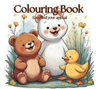 Kawaii Animals: Adult and Childrens colouring book: Easy and relaxing for all ages, let loose and create