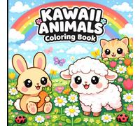 Kawaii Animals Coloring Book: Cute and Cozy Designs for Relaxation, Stress Relief and Mindful Coloring.