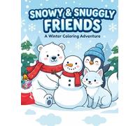 Kawaii Animals Coloring Book: Winter Pets & Wild Animals | 96 Cute Kawaii Designs | Fun & Easy Coloring Pages for Kids Ages 3-8: 96 Cute Kawaii Winter Animal Designs | Fun & Easy Coloring Pages