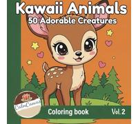 Kawaii Animals: Cute Chibi-Style Creatures to Color for Kids and Adults (Kids Collection)