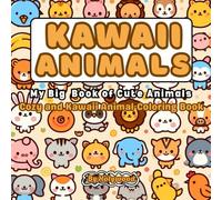 Kawaii Animals: Cute & Cozy Alphabetic Animals Colouring Book| Easy Colouring Book for All Ages