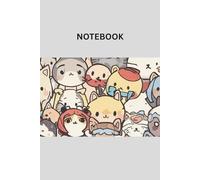 Kawaii Animals Notebook | Paperback | 100-blank-lined pages | 6x9 inches