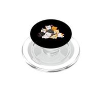 Kawaii Anime Cat Pila Lindo Chibi Kitty Mountain Neko Lover PopSockets PopGrip para MagSafe