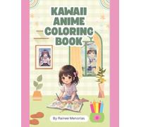 Kawaii Anime Coloring Book