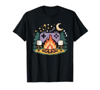 Kawaii Anime Girl Tea Cup Mando Gaming Cozy Gamer Cute Camiseta