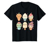Kawaii Anime Halloween Dulce Monstruo Helado Pops Candy Camiseta