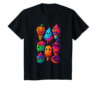 Kawaii Anime Halloween Dulce Monstruo Helado Pops Candy Camiseta