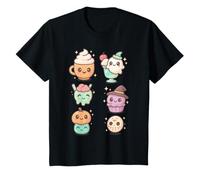 Kawaii Anime Halloween Dulce Monstruo Helado Pops Candy Camiseta
