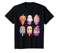 Kawaii Anime Halloween Dulce Monstruo Helado Pops Candy Camiseta