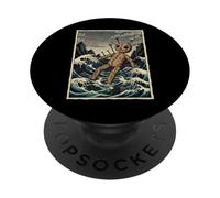 Kawaii Anime Manga Otaku Samurai Japan Ramen Y2K Cyberpunk PopSockets PopGrip Adhesivo