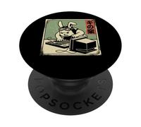 Kawaii Anime Manga Otaku Samurai Japan Ramen Y2K Cyberpunk PopSockets PopGrip Adhesivo