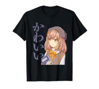 Kawaii - Arte japonés para niña Anime (Que Significa Lindo) Camiseta