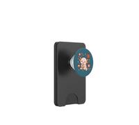 Kawaii Axolotl Beber Boba Milk Tea Cute Japan Culture Art PopSockets PopWallet para MagSafe