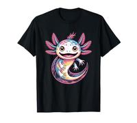 Kawaii Axolotl Hermoso Simple Axolot Camiseta