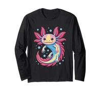 Kawaii Axolotl Hermoso Simple Axolot Manga Larga
