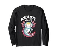 Kawaii Axolotl Hermoso Simple Axolot Manga Larga