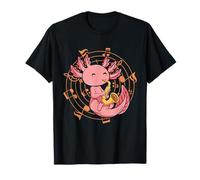 Kawaii Axolotl Pun Divertido Saxofón Camiseta