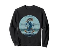 Kawaii Axolotl Tarot Card Fases Lunares Mystic Axolotl Sudadera