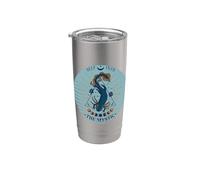 Kawaii Axolotl Tarot Card Fases lunares Mystic Axolotl Vaso térmico de acero inoxidable de doble pared
