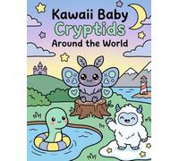Kawaii Baby Cryptids Around the World: Cute Mythical Creatures Colouring Book for Kids