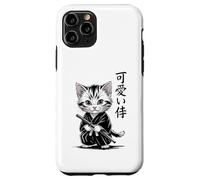 Kawaii Baby Neko - Gato samurái Kawaii Carcasa para iPhone 11 Pro