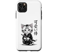 Kawaii Baby Neko - Gato samurái Kawaii Carcasa para iPhone 11 Pro MAX