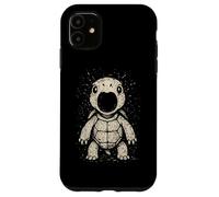 Kawaii Baby Turtle Scream Tortoise Terrapin de Terror Carcasa para iPhone 11