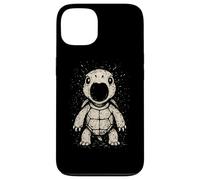 Kawaii Baby Turtle Scream Tortoise Terrapin de Terror Carcasa para iPhone 13
