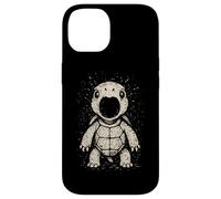 Kawaii Baby Turtle Scream Tortoise Terrapin de Terror Carcasa para iPhone 14