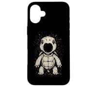 Kawaii Baby Turtle Scream Tortoise Terrapin de Terror Carcasa para iPhone 16 Plus