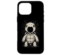 Kawaii Baby Turtle Scream Tortoise Terrapin de Terror Carcasa para iPhone 16 Pro MAX