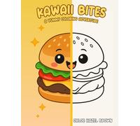 Kawaii Bites: A Yummy Coloring Adventure: A Yummy Coloring Adventure for Children 4+
