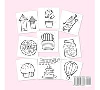 Kawaii: Bold and Easy Coloring Book