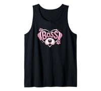 Kawaii Boss, Cachorro, papá, Perro, Padre, Amante de los Perros, Pawsitive, adopta Camiseta sin Mangas