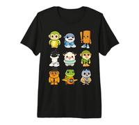 Kawaii Brainrot Personaje Lindo Chibi Animales Niños Niños Camiseta Premium
