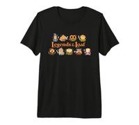 Kawaii Bread Warriors Fantasy Gift Women Men - RPG Food Camiseta Premium