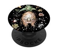 Kawaii Brujas mandrágora Naturaleza wicca gótico Magia PopSockets PopGrip Adhesivo