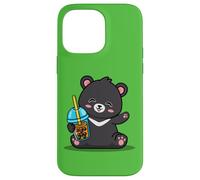 Kawaii Bubble Boba Milk Tea Formosa Bear Taiwan Travel Carcasa para iPhone 14 Pro MAX
