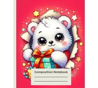 Kawaii Bunny Christmas Composition Notebook: Cute Holiday Journal for Kids and Teens| Wide Ruled, 7.5 x 9.25 in, 120 Pages: Adorable Bunny-Themed ... Journaling, Holiday Writing, and Gift Giving