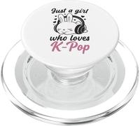Kawaii Bunny KPOP Just A Girl Who Loves K-Pop Pop Girl PopSockets PopGrip para MagSafe