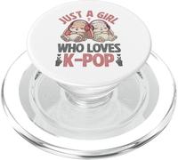 Kawaii Bunny KPOP Just A Girl Who Loves K-Pop Pop Girl PopSockets PopGrip para MagSafe