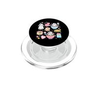 Kawaii Bunny Women Boys Girls Funny Graphic Japanese Anime PopSockets PopGrip para MagSafe
