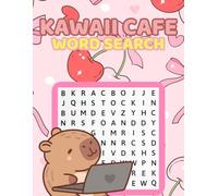 Kawaii Cafe Word Search Book
