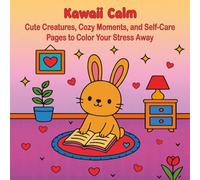 Kawaii Calm: Cute Creatures, Cozy Moments and Self-Care Coloring Pages to Melt Stress Away (Kawaii Cuties Coloring Book Series)