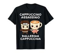Kawaii Capuchino Asesino Bailarina Italiana Brainrot Meme Camiseta