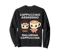 Kawaii Capuchino Asesino Bailarina Italiana Brainrot Meme Sudadera