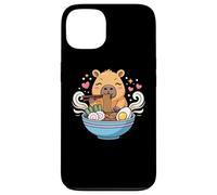 Kawaii Capybara Eating Ramen Noodles Cute Capybara Boy Girl Carcasa para iPhone 13
