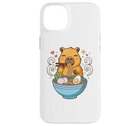Kawaii Capybara Eating Ramen Noodles Cute Capybara Boy Girl Carcasa para iPhone 14 Plus